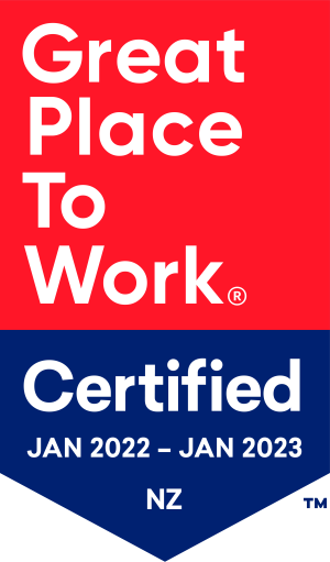 Great Place to Work Certified Badge NZ