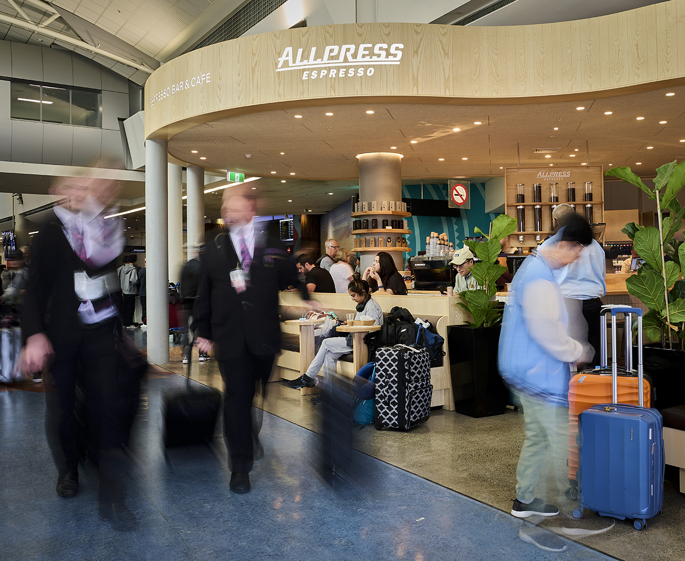 Auckland Airport Allpress Espresso Cafe