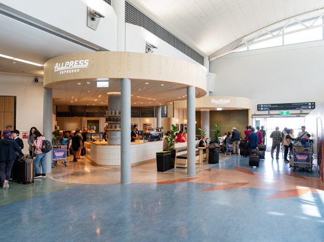 Allpress Espresso at Auckland Airport