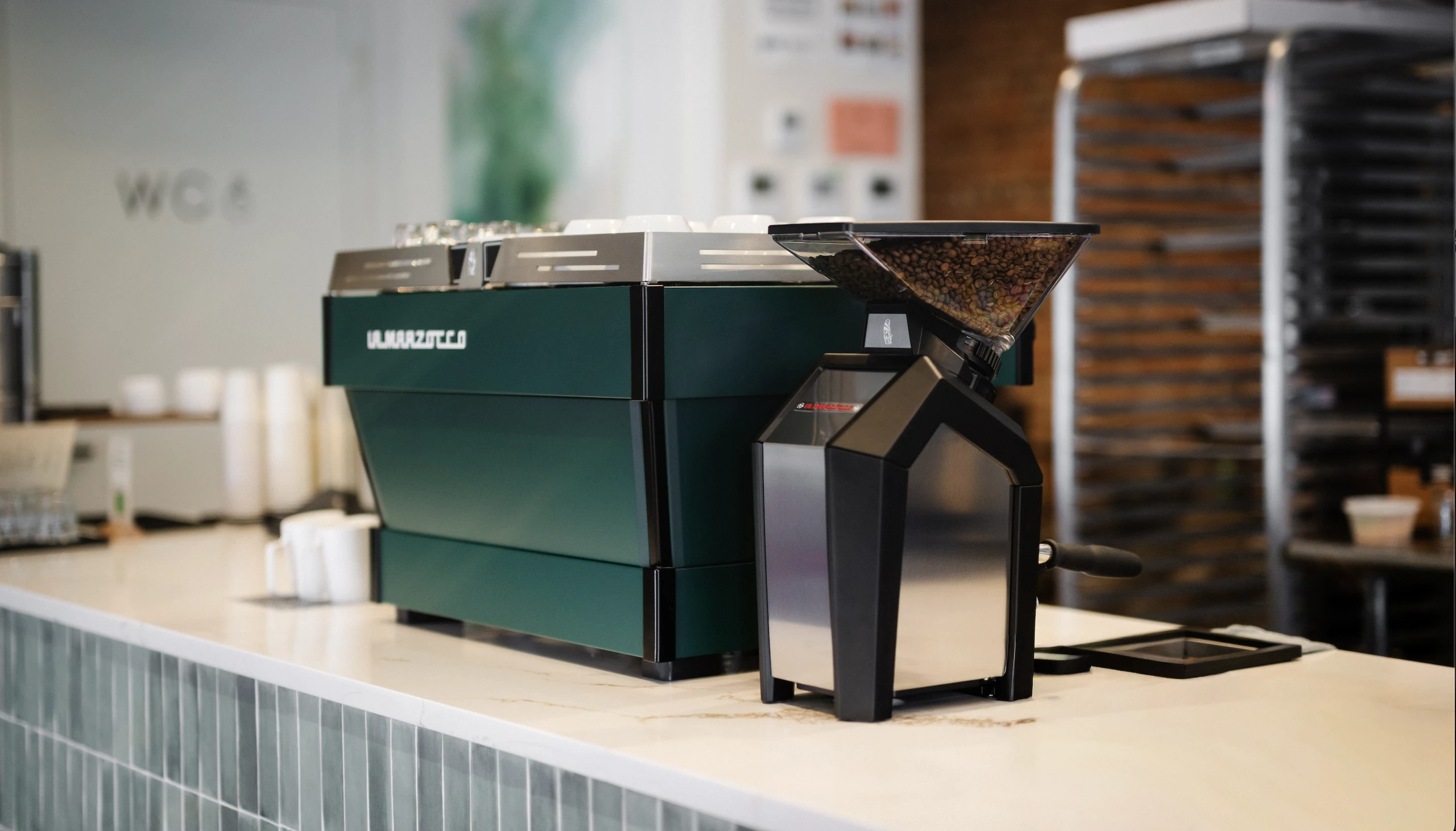 Jay grinder hero image on bench